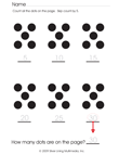 Skip Count Dots by 5