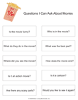 Movie Question Cards