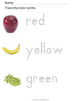 Colors with Fruit