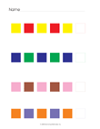 Simple Color Patterns