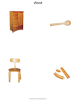 Wooden and Plastic Objects