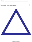 Color a Triangle