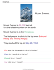 Mount Everest