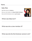 Sally Ride