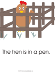 Hen In A Pen