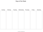 Days of the Week