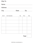 Basic Order Form