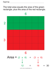 Area of 2 Combined Rectangles