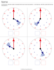 Color-Coded Hours/Minutes
