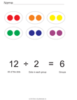 Divide Groups of Dots