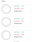Elapsed Time (Hours)