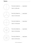 Fractions of A Circle