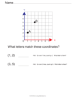 Point to Coordinate Match