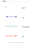Lines, Points and Rays