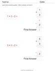 Mixed Addition and Subtraction