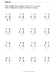 Simple 2 Digit Multiplication