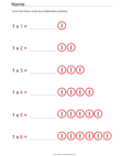 Multiply by 1, 2 and 3