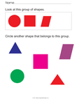 Shapes by Color