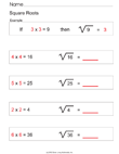 Square Roots