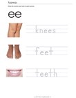 "ee" Words