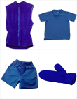 Blue Clothing