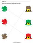 Match the Shamrocks and Hats