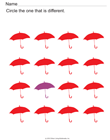 Different Umbrellas