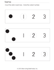 Circle Correct Number