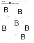 Letter B