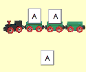 Letters with A Train Theme