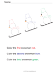 Ordinal Numbers with Snowmne