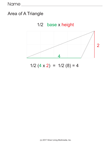 Area of An Obtuse Triangle