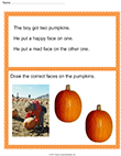 Pumpkin Story and Drawing
