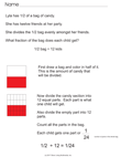 Divide A Fraction By A Whole Number