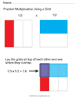 Fraction Multiplication with Grids