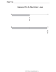 Fractions On A Number Line