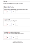 Fraction Word Problems With Multiplication