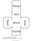 First Grade High Frequency Words