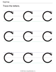 Letter C