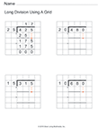 Long Division on Graph Paper