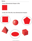 2d and 3d Shapes
