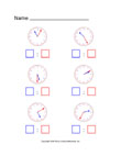 Time Worksheet Generator