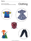 Clothing Categories