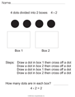 Dividing Dots into Boxes