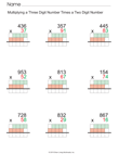 Multiply Multidigit Numbers