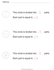 Fractions of A Circle