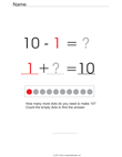 Subtraction/Unknown Addend Problem