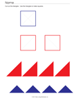 Make Squares from Triangles