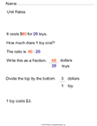 Unit Rate Basics