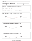 Find the Midpoint